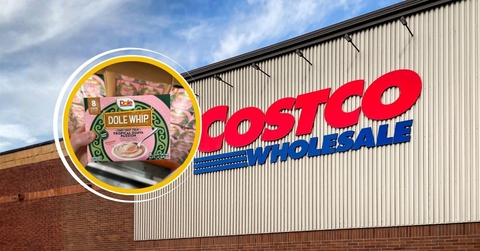 Costco storefront and Dole Whip