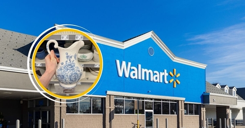Walmart storefront and The Pioneer Woman Agatha Pitcher