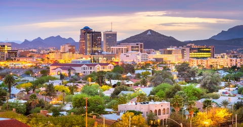 tucson arizona usa skyline