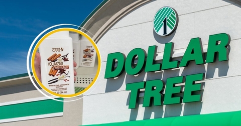 Dollar Tree Template with Personal Care Warm Sugar and Cinnamon Volumizing Conditioner