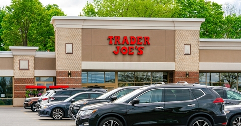 Trader Joe's store and parking lot