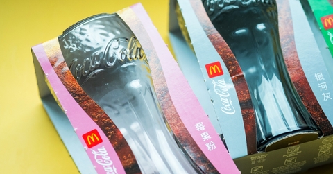 McDonalds Coca Cola glasses