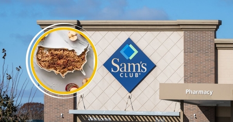 Sam's Club storefront and America baking dish