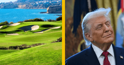 donald trump and trump national golf course