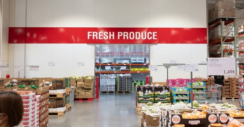 Costco fresh produce section