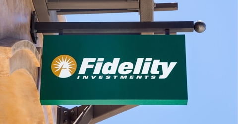 Fidelity Investments sign