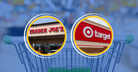 A Trader Joe's and Target storefront image