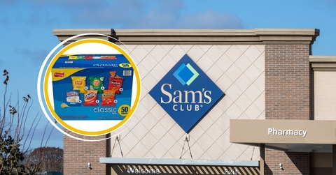 Original Sam's Club Template 3 with Frito-Lay Classic Mix Variety Pack