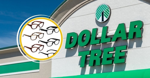 Dollar Tree Template with Assorted +1.50 Wide Frame Reading Glasses