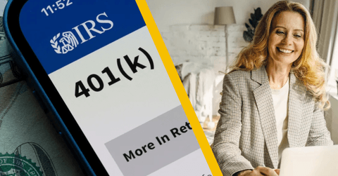 401(k) plan and 57 year old woman