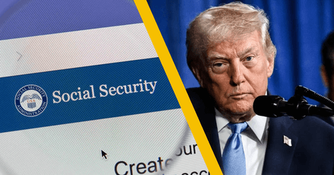social security website and donald trump