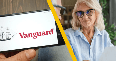 vanguard website and senior couple