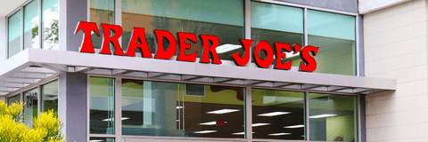 Trader Joe's sign on exterior of building