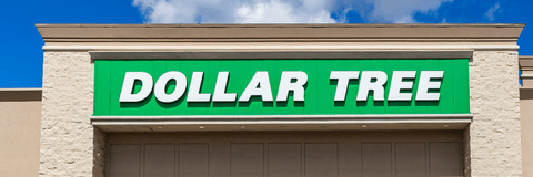 Dollar Tree exterior building sign