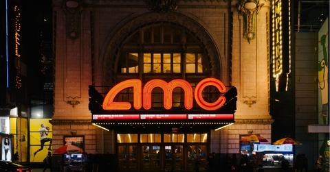 View of AMC Empire 25 theater