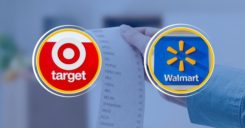 target and walmart logo