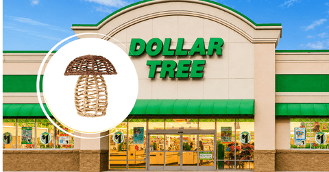 Dollar Tree store with tabletop decor