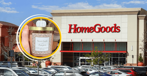 A HomeGoods storefront