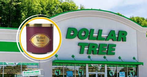 Dollar Tree mulled wine candle 