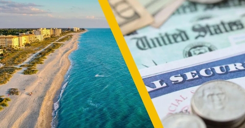 florida beach and social security
