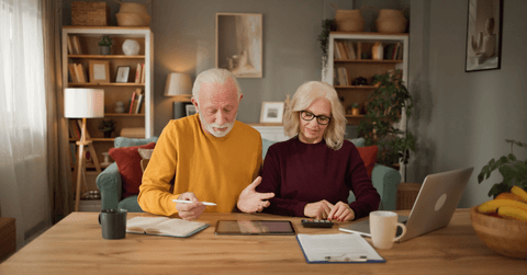 Older couple going over budget and retirement plan
