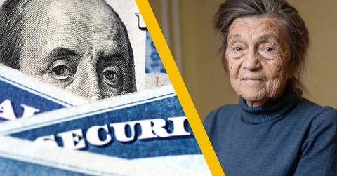 social security and 90 year old woman