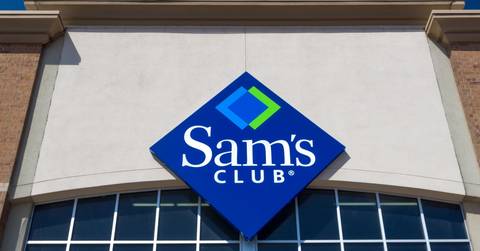 Sam&#x27;s Club Exterior and Logo