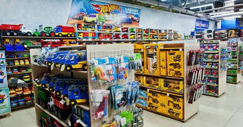 Toy Vehicles in boxes