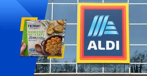 Aldi storefront