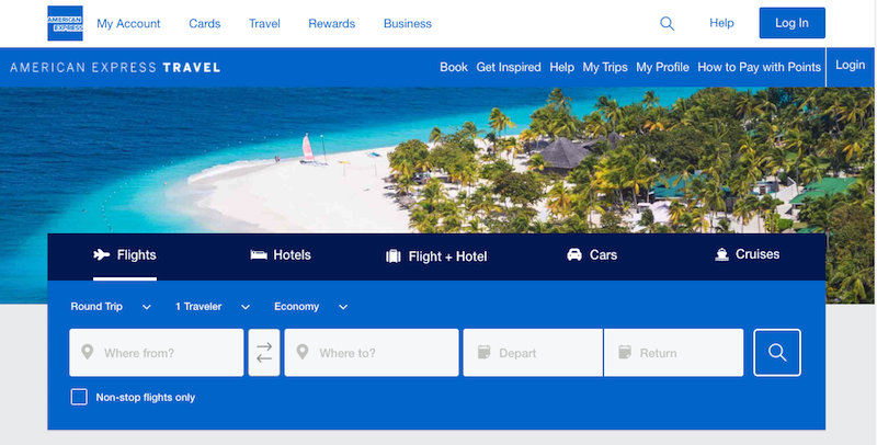 when it makes sense to use amex travel flight search