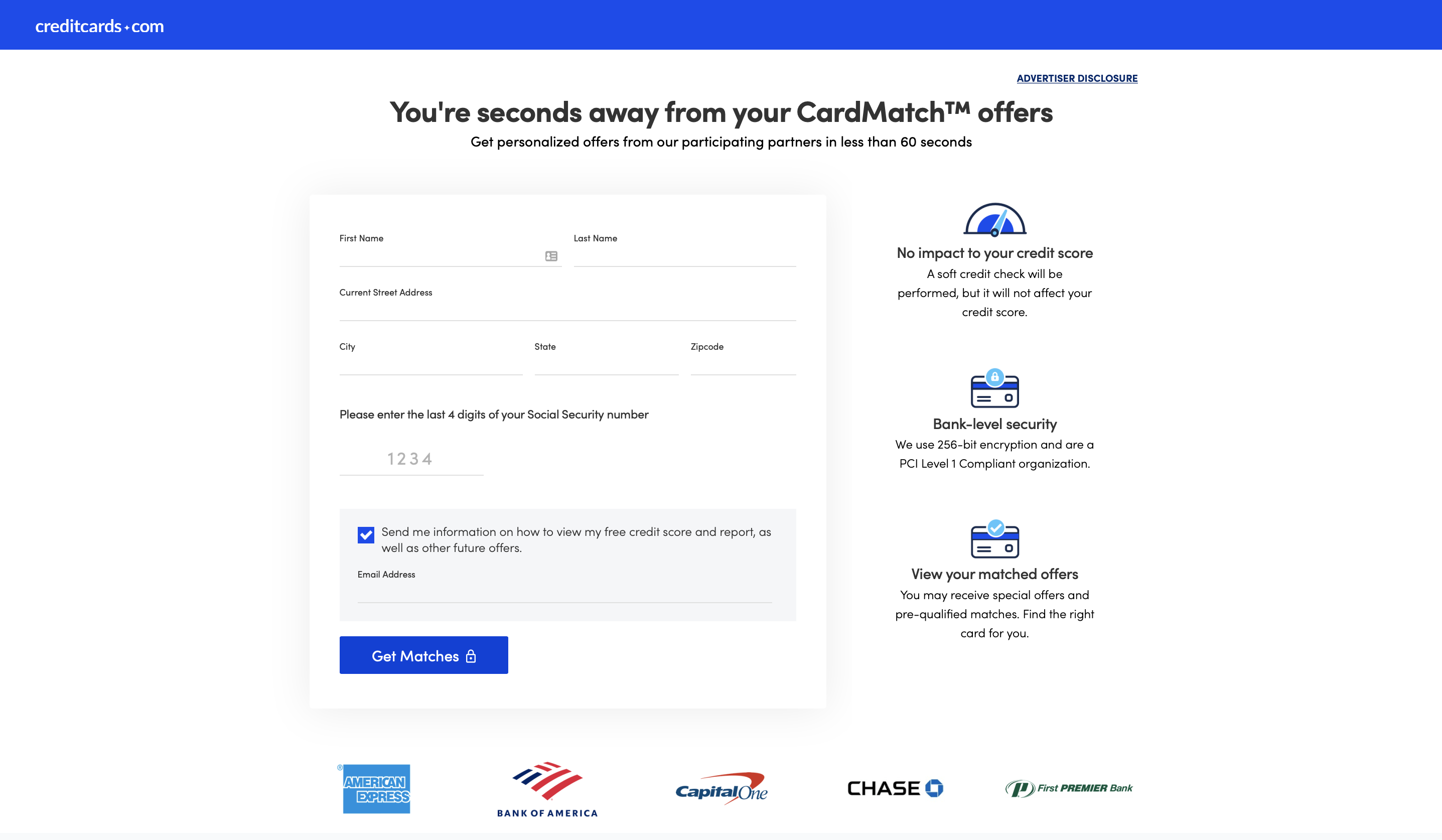 CardMatch Homepage