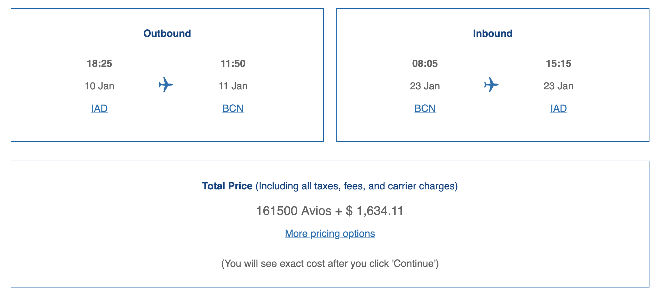 First class to Europe with Chase points